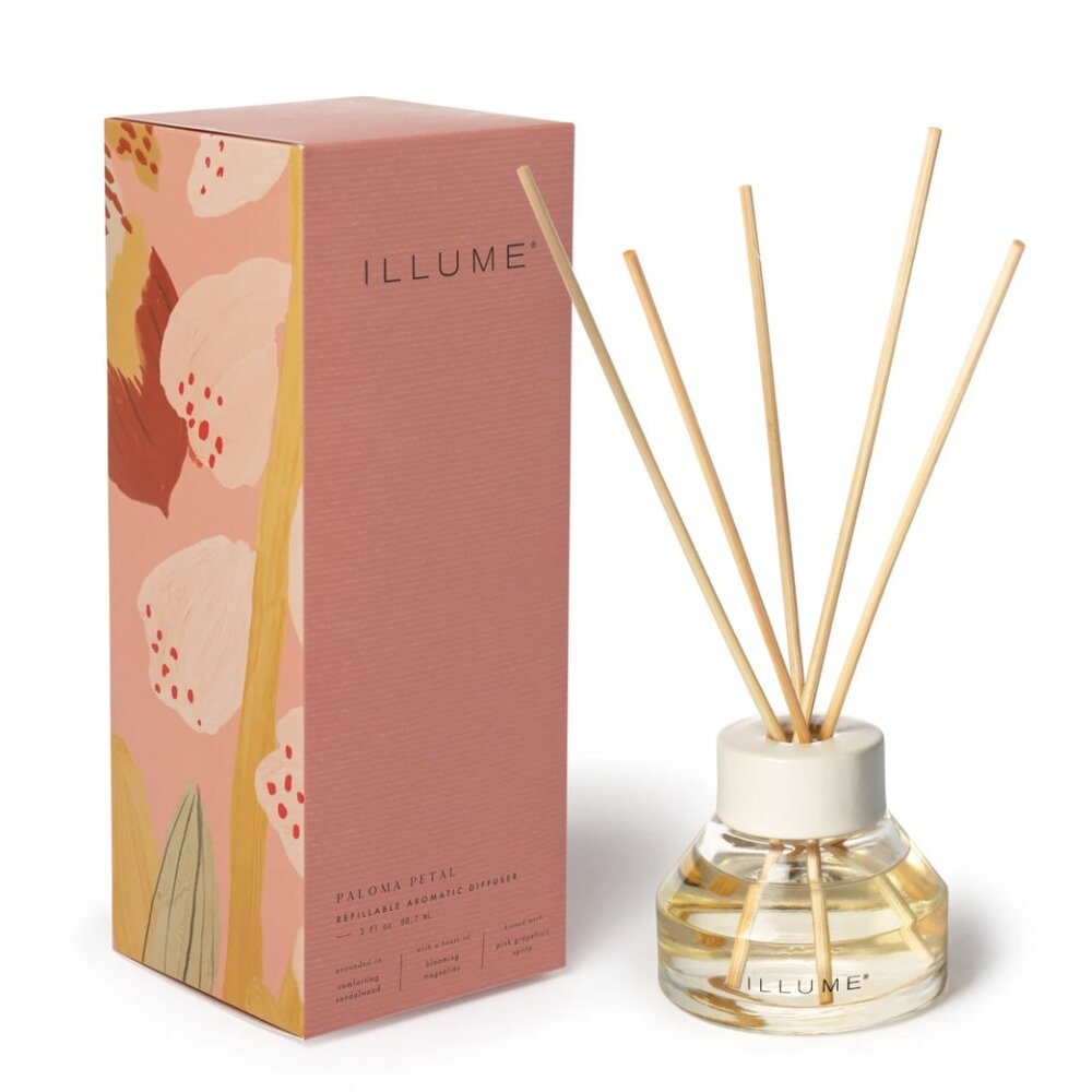 HOME | Illume Paloma Petal Refillable Aromatic Diffuser - New in Box!